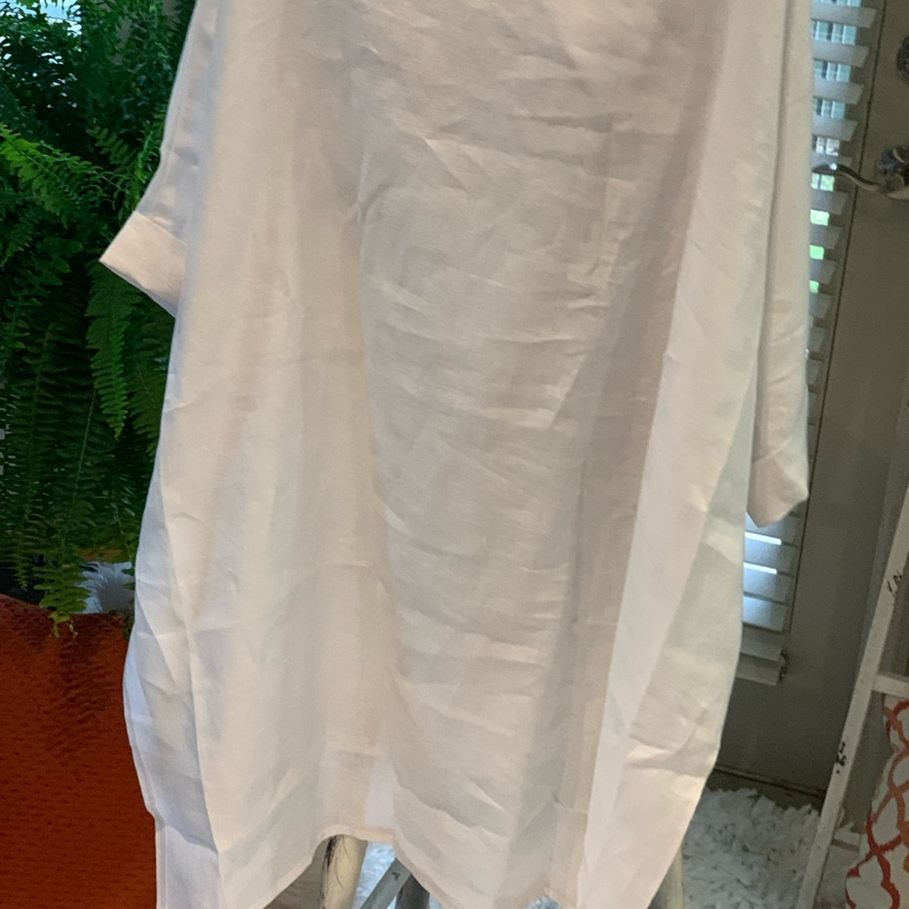 ✨👗✨ Plus size Linen Top - Picture 5 of 7